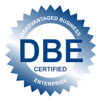 DBE — Disadvantaged Business Enterprise certified